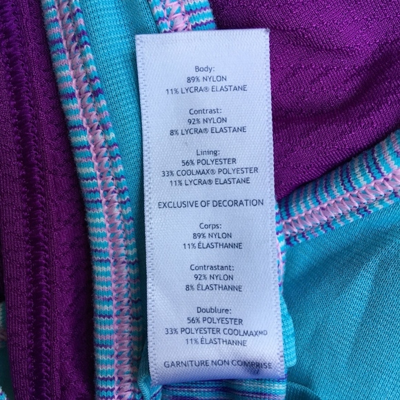 Ivivva by Lululemon Girls Tank Top Size 12 Purple - Picture 6 of 6